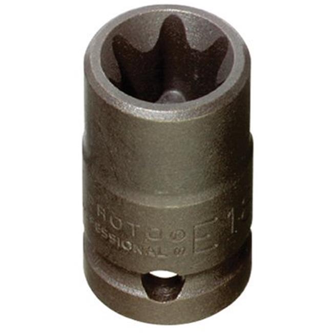 Stanley Products Torx Impact Sockets, 1/2 in Drive, E20 Tip 1 EA (577
