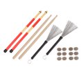 thumbnail image 3 of Drum Rute, Kit de Baquetas RUTE RUTE RUST DAMTERY Drum Tamber Tamber Instrumento Accesorios Para Tocar Con Bolsa, 3 of 7