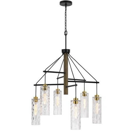 

Cal Lighting Fx-3788-6 Williston 6 Light 32 Wide Sputnik Chandelier - Antique Brass /