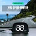 thumbnail image 2 of BUYISI Car Hud Gps Head Up Display Speedometer Odometer Car Digital Speed Kmh For Mph Kmh, 2 of 4