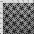 thumbnail image 3 of oneOone Rayon Black Fabric Geometrical Sewing Material Print Fabric By The Yard 56 Inch Wide, 3 of 4