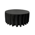 thumbnail image 2 of Nappe en popeline de polyester LA Linen TCpop132R-BlackP24, noir - 132 po Ronde, 2 of 4