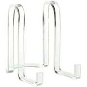 Plymor Clear Acrylic Ribbon-Style Display Easel, 6.125" H x 4" W x 6.5" D