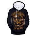 thumbnail image 1 of Sudaderas con capucha con estampado de lámpara de calabaza 3D para hombres, ropa de gran tamaño, abrigo divertido, Halloween, Carnaval, noche, moda de otoño, nuevo, 1 of 3