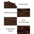 thumbnail image 6 of CAIVO Women's Solid Color Summer Zippered Short Sleeve Yoga Jumpsuit Dance Fitness Tight Workout Onesie Daily Comfort, 6 of 9