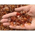 thumbnail image 2 of WHOLESALE Natural Semi Tumbled Carnelian Gemstone Chips, Crushed Mini Crystals, Undrilled (Carnelian, 1 Pound), 2 of 7