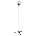 thumbnail image 3 of Anillo de luz de 8 pulgadas con trípode y soporte para teléfono, luz de relleno Bluetooth, palo selfie para teléfono móvil, grabación de video en vivo, 3 of 14