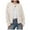 White, variant on felwors Womens Striped Cardigan Casual Long Sleeve Open Front Button Down Loose Knit Lightweight Fall Sweaters White, S