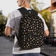 thumbnail image 5 of Disketp Flower Pattern On Black Mochila Ligera Clásica con Múltiples Bolsillos, Mochila Casual para Hombre y Mujer, Ideal para Escuela, Trabajo y Viajes, 5 of 5
