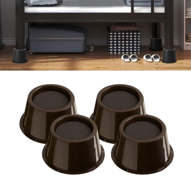 Elevadores de Muebles de 4 Piezas, Elevadores , Almohadilla Aumentada para Cojín de Sofá, Almohadilla Antideslizante Y de Plástico Elevador de café de 2 pulgadas Soledad Elevadores de cama