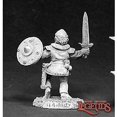 thumbnail image 3 of Reaper Miniatures Dar Dimplefoot Male Halfling Fighter w/Sword & Shield New, 3 of 3