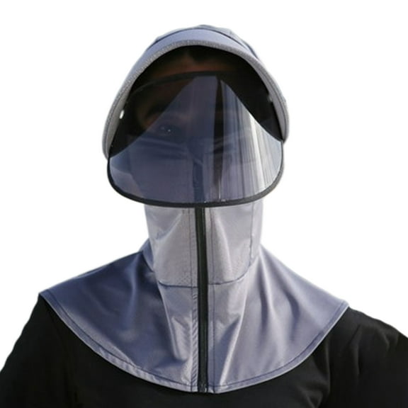 Jkung Wide Brim Sun Hat with Face Guard Soft Breathable Multifunctional UV-Protection Summer Cycling Cap Fishing Hat Cap