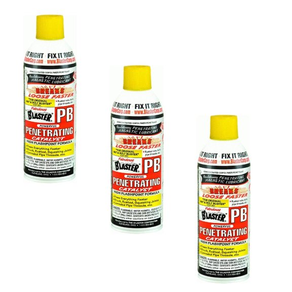 B'laster Penetrating Catalyst Lubricant - Universal, Liquid - 3 Pack, 11 oz