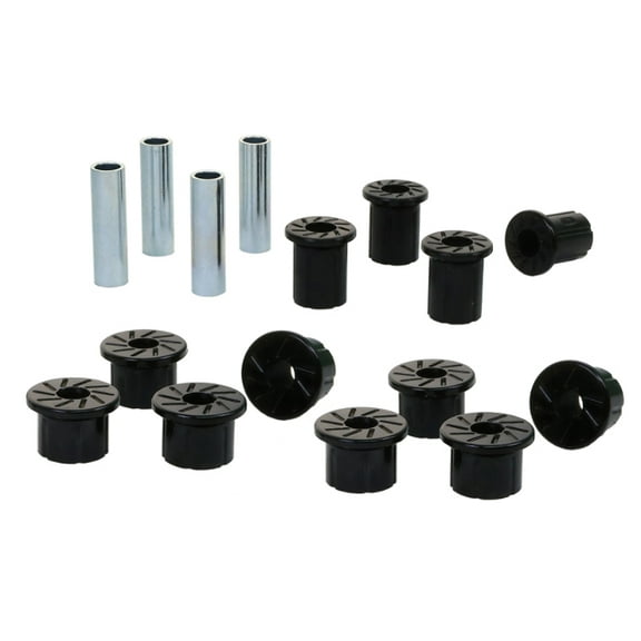 Whiteline Leaf Spring and Shackle Bushing Kit Fit Toyota Pickup 89-95/Toyota Tacoma 01-04 Fits select: 2003-2004 TOYOTA TACOMA XTRACAB, 1993 TOYOTA PICKUP 1/2 TON SHORT WHEELBASE