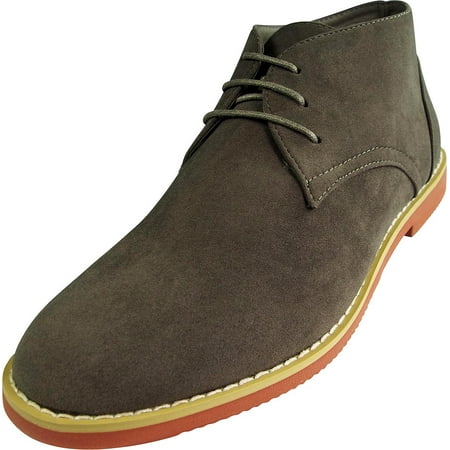 - Via Farinella - Mens Classic Chukka Desert Boots