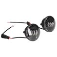 thumbnail image 2 of Motorcycle Foglamp, Motorbike Spot Light 6000-6500K Round 10-32V DC White LED Driving Lamp  For Models With 4.5in Round Auxiliary Forward Lighting, 2 of 8