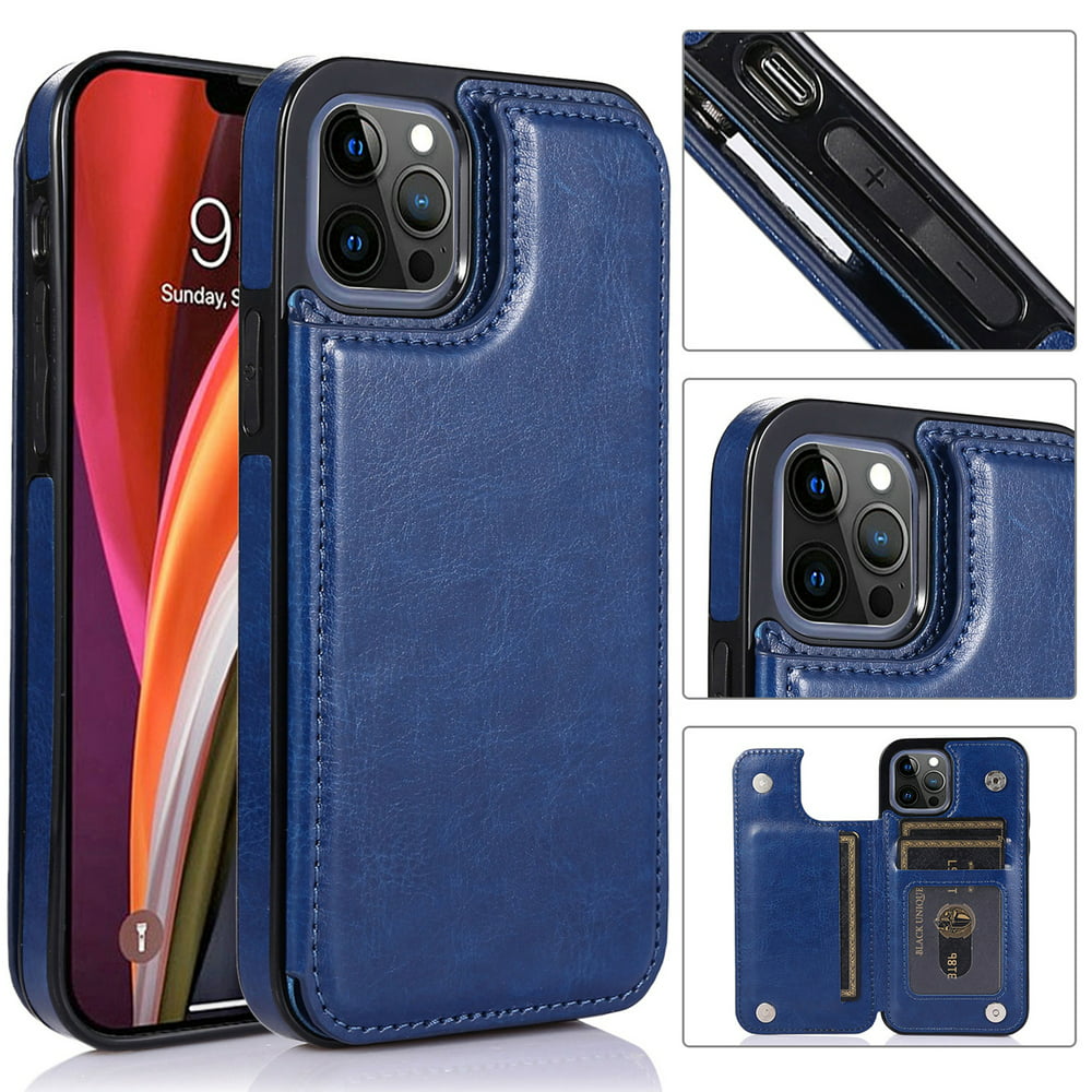 Dteck Case For Apple Iphone 12 Pro Max 67 Inchshockproof Pu Leather