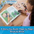 thumbnail image 2 of Book and Bricks: Interactive Read-Along & Building Block Educational Toy, Hardcover, Ages 6+, 2 of 7