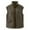 *Gray, variant on ClodeEU Women's Plush Fleece Vest Jacket With Pockets,Lightweight Stand Collar Button Sleeveless Outwear Army Green,Womens Plus M