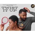 thumbnail image 3 of Twist Up Comb Bond Black Creates Curls and Twists for Black Men Tennis Racket Design_c*, 3 of 5