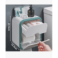 thumbnail image 3 of Dispensador De Papel Blanco/verde, 3 of 4