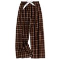 thumbnail image 2 of ROHUUQUE Pajama Pants for Women Elastic Waist Plaid Pattern Loose Fit Pjs Pant Casual Loungewear Everyday Home Sleep Bottoms, 2 of 5