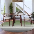 thumbnail image 3 of Round Rugs 5Ft, Sage Green Gray Round Area Rug Washable Indoor Throw Carpet, Vintage Country Ombre Chic Wooden Grain Soft Non Slip Circle Rug for Cabinet Bathroom Home Decor Aesthetic, 3 of 8