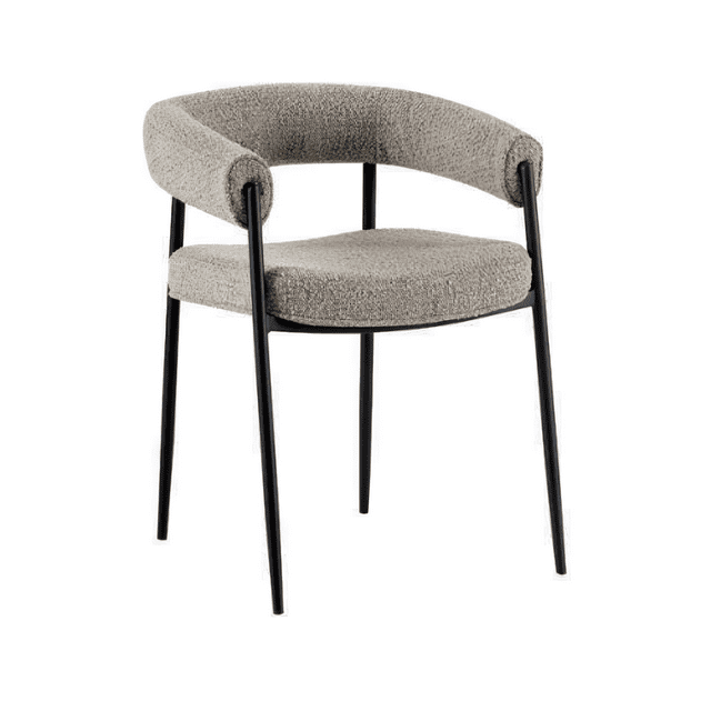 Silla de Comedor Kessa Muebles Iunuus Gris 55 x 74 x 57 cm