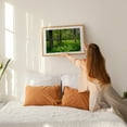 thumbnail image 2 of Shenandoah Ferns 02 - Virginia Photography Oak Framed Wall Art Print 16 x 24 inches, 2 of 6