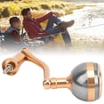 thumbnail image 1 of Fishing Reel Handle, Aluminum Alloy Screw in Type Replacement Handle for Spinning Reel, with Medium and Large Size Options, 1 of 7