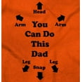 thumbnail image 2 of You Can Do This Dad Diaper Change Toddler Boy Girl T Shirt Infant Toddler Brisco Brands 6M, 2 of 6