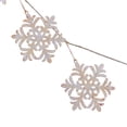 thumbnail image 3 of Regency International 74" Metal Snowflake Garland, 3 of 4