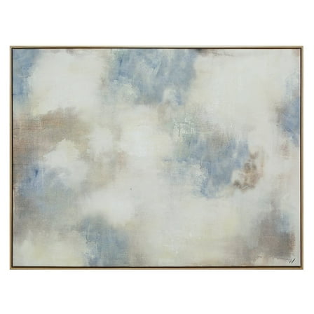 Everren Bellis 48" H x 36" W Canvas Art, Blue