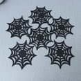thumbnail image 4 of Tapete para taza negro de Halloween, suministros decorativos de decoración de mesa para fiesta de inauguración de la casa de 5 pulgadas, 4 of 8