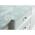 thumbnail image 6 of Stufurhome Cadence 60" White Double Sink Bathroom Vanity with Mirror, 6 of 7