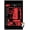 Premium Poster & Mount Bundle, variant on Poppy: Empty Hands - Red Graphic Wall Poster, 22.375" x 34" Framed