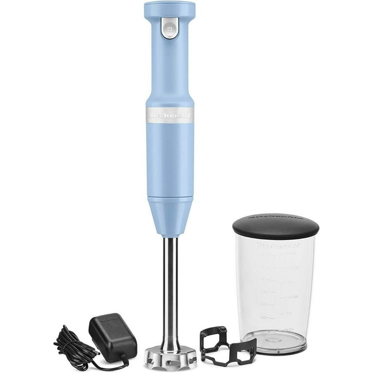 KitchenAid Blue Velvet Cordless Small Appliances Set | Hand Mixer, Hand  Blender & Food Chopper