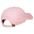 thumbnail image 4 of Clownfish Embroidered Washed Cotton Cap - Pink OSFM, 4 of 5