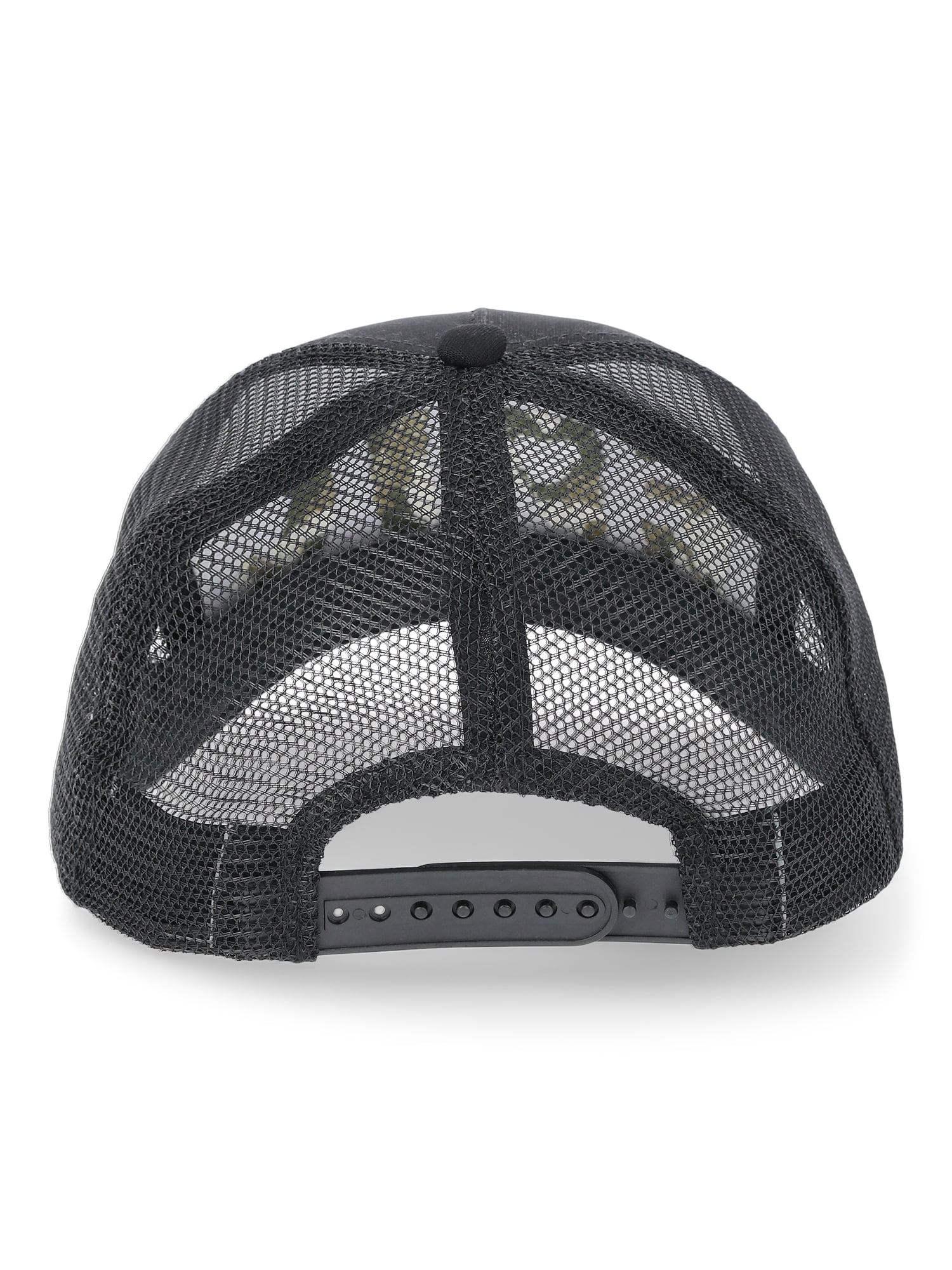 Wonder Nation Boys Chenille Patch Trucker Hat, One Size Fits Most