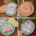 thumbnail image 4 of Flowers DIY Embroidery Ribbon Set  Beginners With Embroidery Shed Sewing Kit  Cross-stitch Crafts Hand-stitched Decoration, 4 of 10