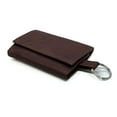 thumbnail image 4 of Genuine Leather Keychain Men's Wallet Key Ring Trifold Front Pocket, 4 of 8