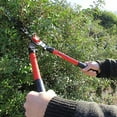TABOR TOOLS B620A Hedge Shears with Wavy Blade for Trimming Borders