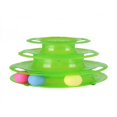 thumbnail image 5 of 1 PC 25*14*16 cm Pet Cat IQ Training Toys Three Layers Kittens Turntable With Colorful Balls, 5 of 5