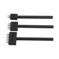 thumbnail image 2 of LAFGUR DIY Leather Kits, Leather Perforated Tool 3Pcs DIY Quick Easy For DIY Leather Craft For Leather Punch, 2 of 8