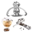 thumbnail image 4 of Monkey Tea Infuser Ball, Cute Tea Infuser, Stainless Steel Strainer for Loose Tea, Coffee Beans, Soup Seasoning, Drip Tray Included, Easy to Use and , Suitable for Kitchen, 4 of 7