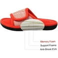 thumbnail image 4 of RockDove Women's Adjustable Wrap Memory Foam Slide Slipper, 4 of 6