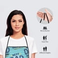 thumbnail image 2 of Bingfone Best Dad Ever for Tie-up Apron, Unisex Waterproof and Stain-Resistant Bib Apron for Kitchen Garden Painting, 2 of 7