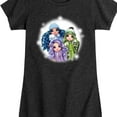 thumbnail image 3 of Rainbow High - Color Group Cool - Toddler And Youth Girls Fitted Short Sleeve Graphic T-Shirt, 3 of 5