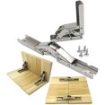 thumbnail image 1 of Puerta plegable de 90 grados/bisagra de estante soporte oculto marco de mesa piezas de muebles (2 piezas), 1 of 5