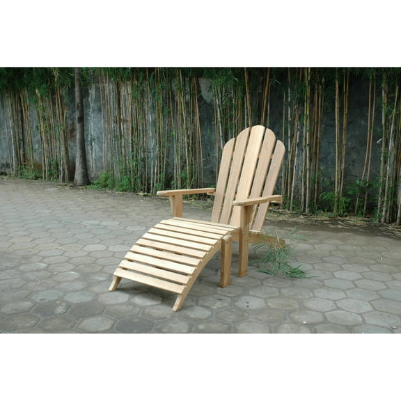 Anderson Teak AD-036 Adirondack with Ottoman